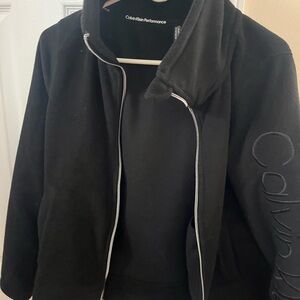 Calvin Klein Black Women's Fleece Jacket